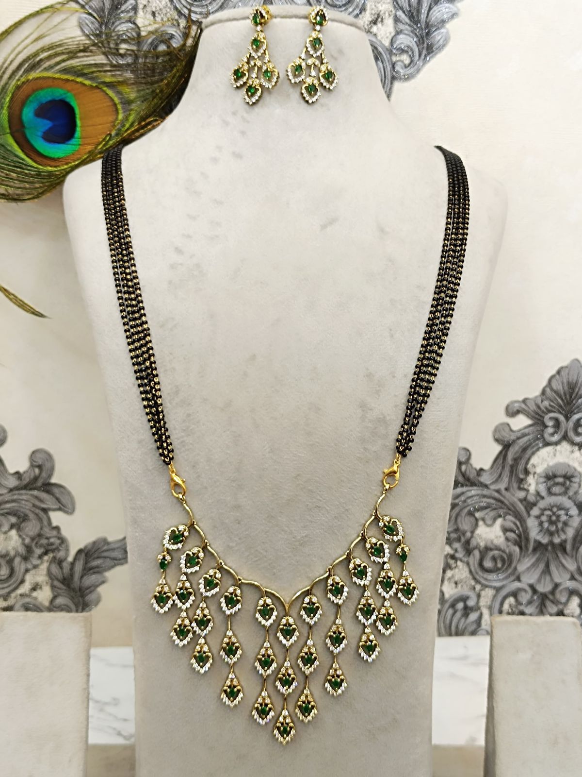 diamond mangalsutra