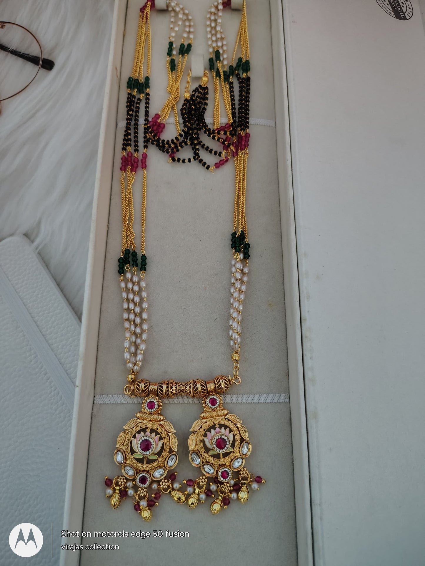 Rajwadi mangalsutra