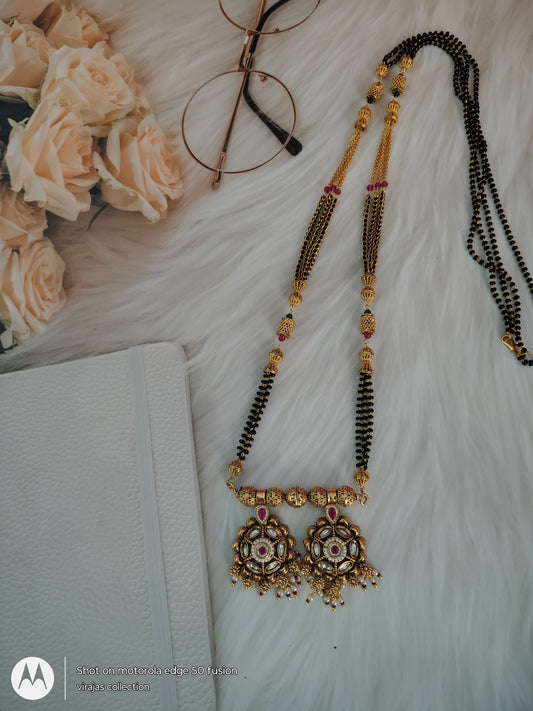 Fancy rajwadi mangalsutra