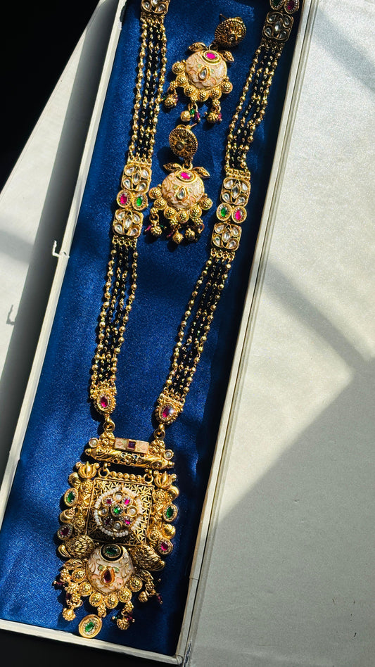 Rajwadi mangalsutra