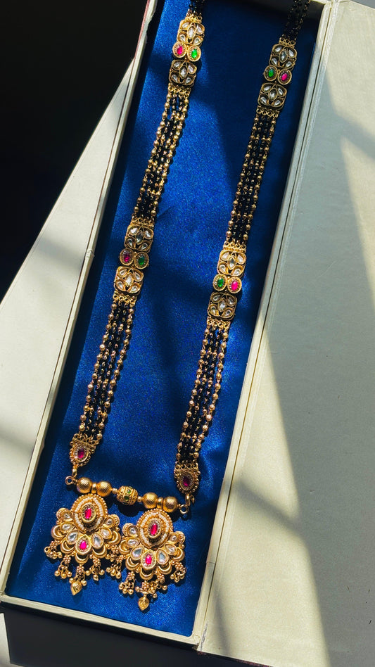 Rajwadi mangalsutra