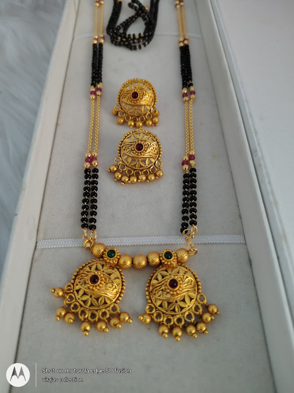 Mangalsutra With Earing Combo