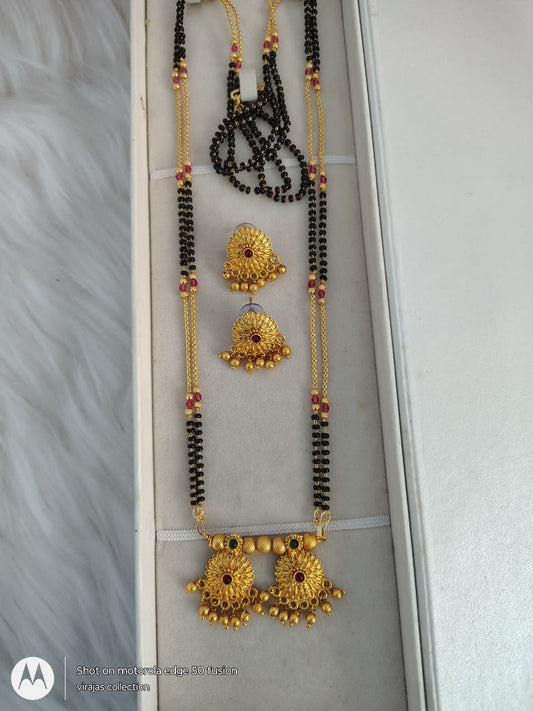 Mangalsutra With Earing Combo