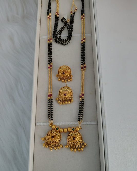 Mangalsutra With Earing Combo