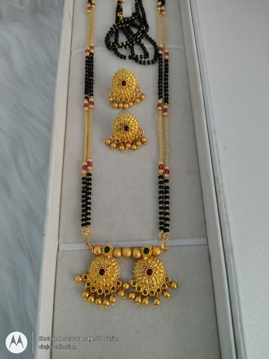 Mangalsutra With Earing Combo