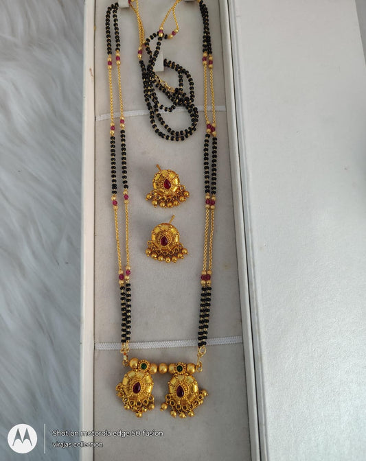 Mangalsutra With Earing Combo