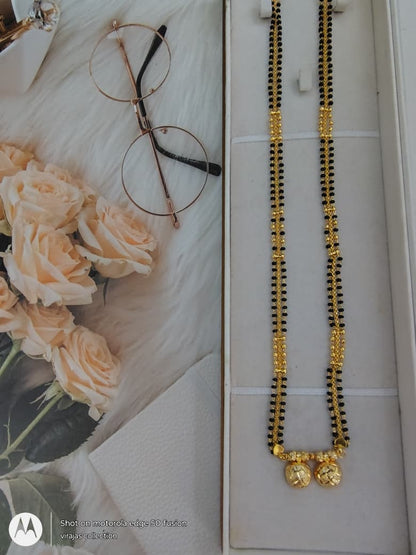 Microgoldplated mangalsutra