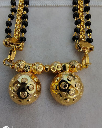 Microgoldplated mangalsutra