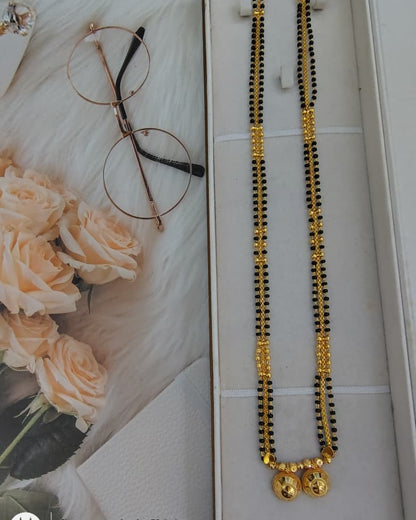 Microgoldplated mangalsutra