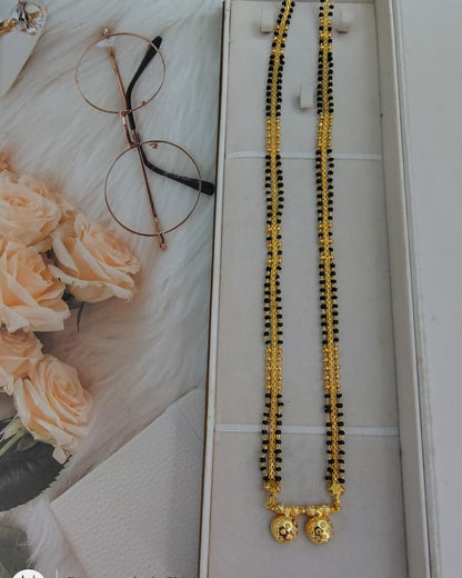Microgoldplated mangalsutra