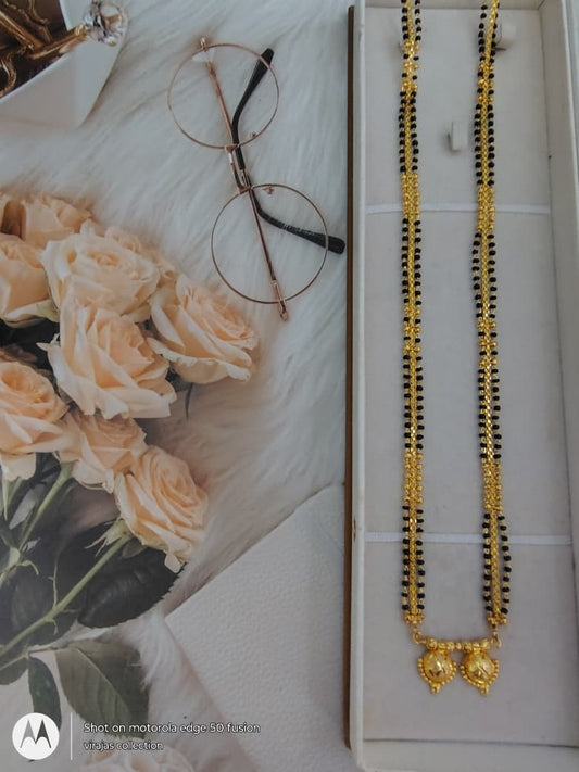Microgoldplated mangalsutra