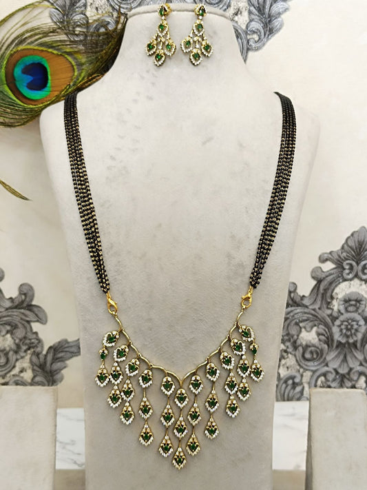 diamond  mangalsutra