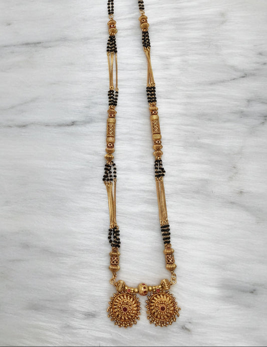 Matt mangalsutra