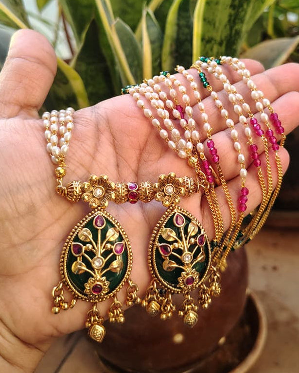 fancy rajwadi mangalsutra