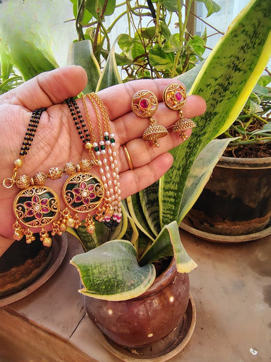 rajwadi mangalsutra