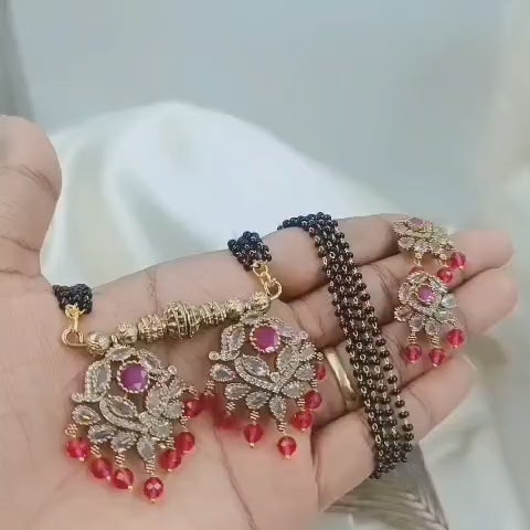 diamond mangalsutra