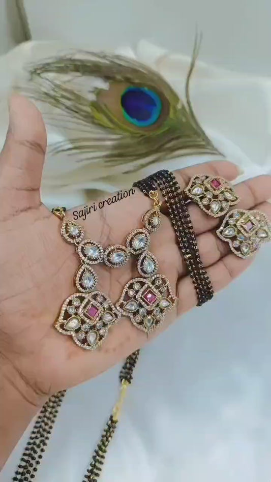 diamond mangalsutra