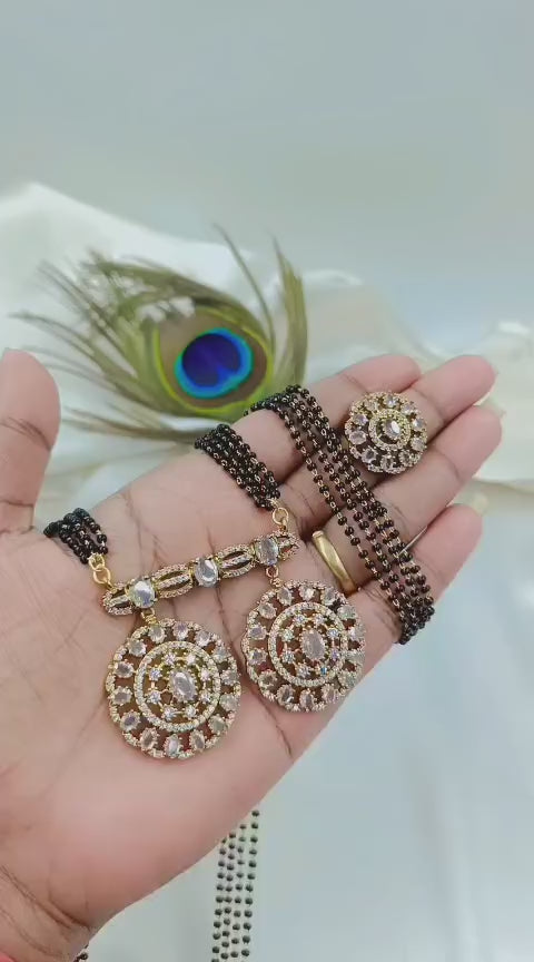 diamond mangalsutra