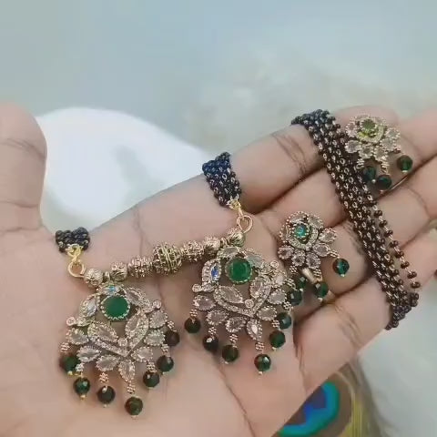 diamond mangalsutra