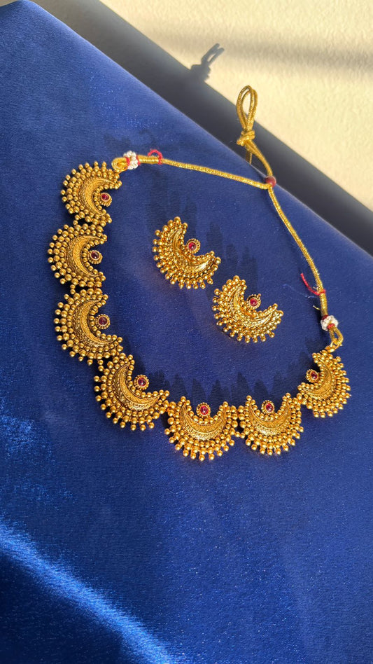 high gold forming neckset