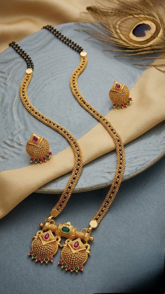microplated mangalsutra