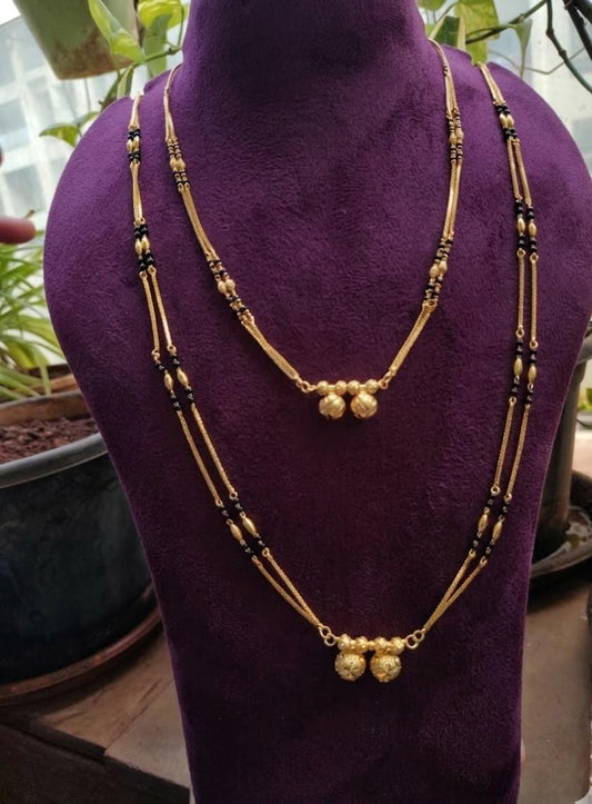 microplated mangalsutra combo