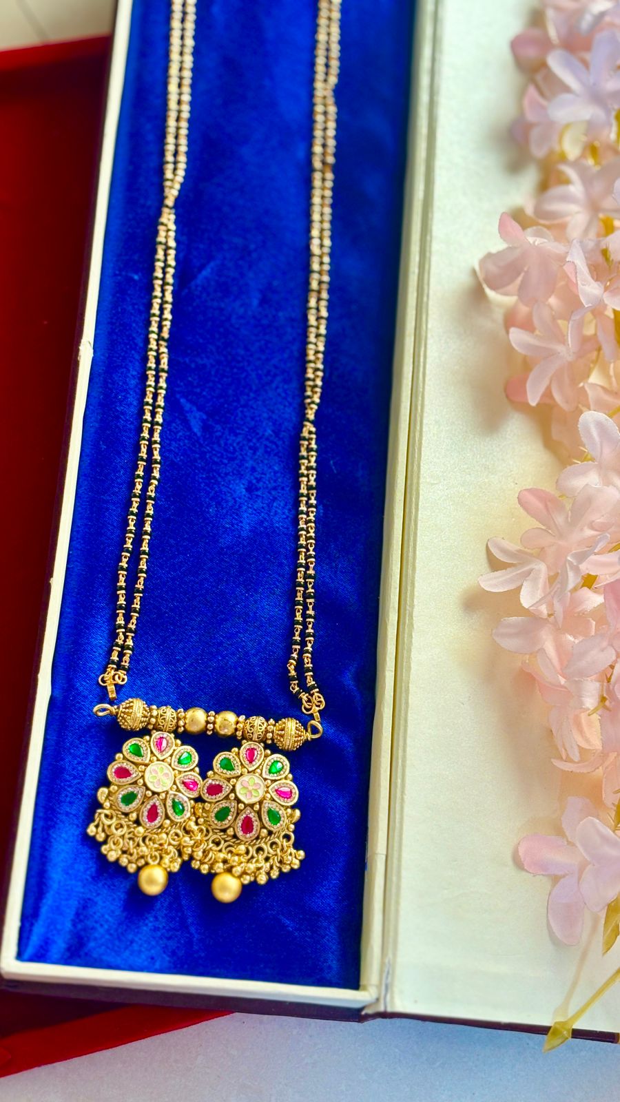 rajwadi sonkali pot  mangalsutra